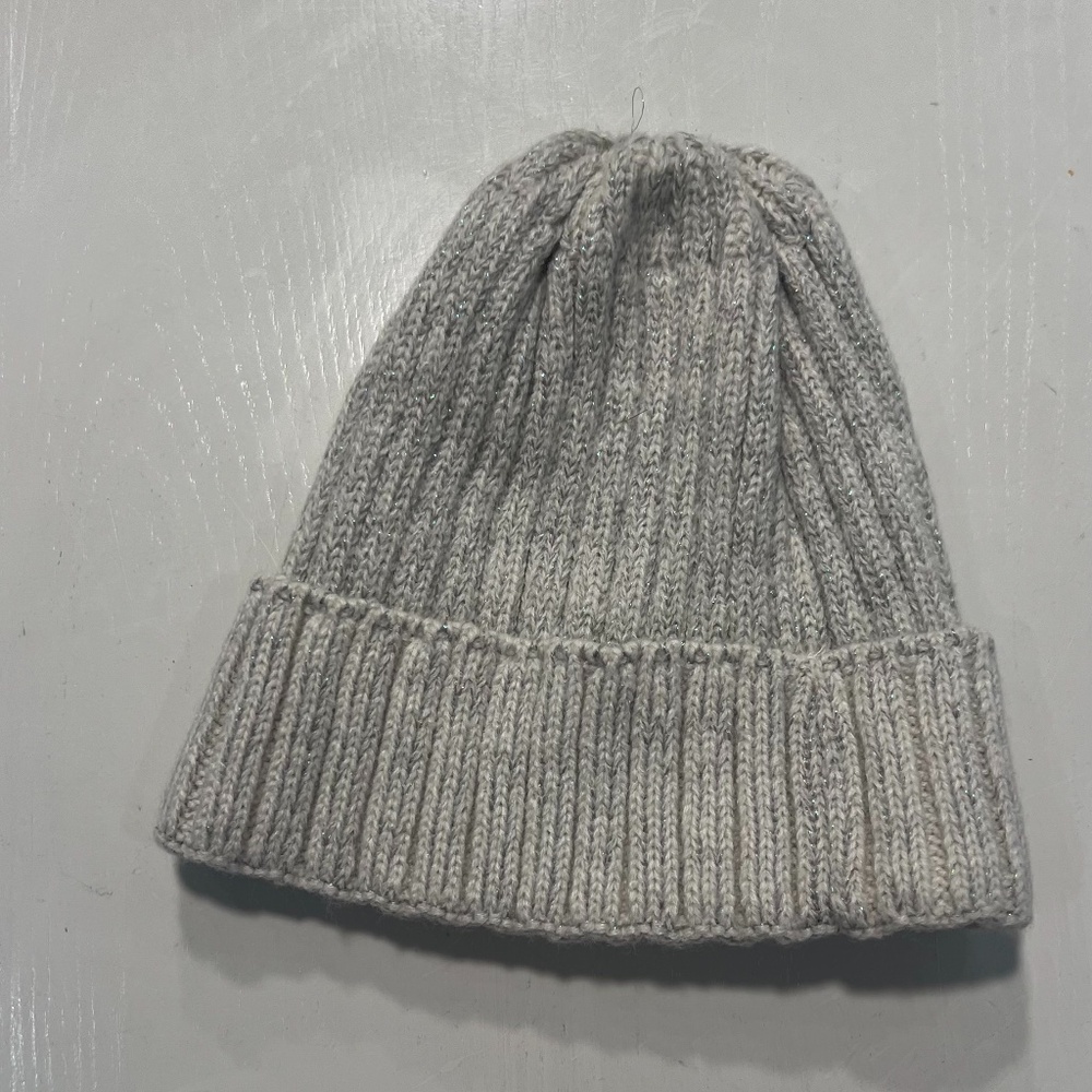 Urban Outfitters Gray Sparkle Beanie